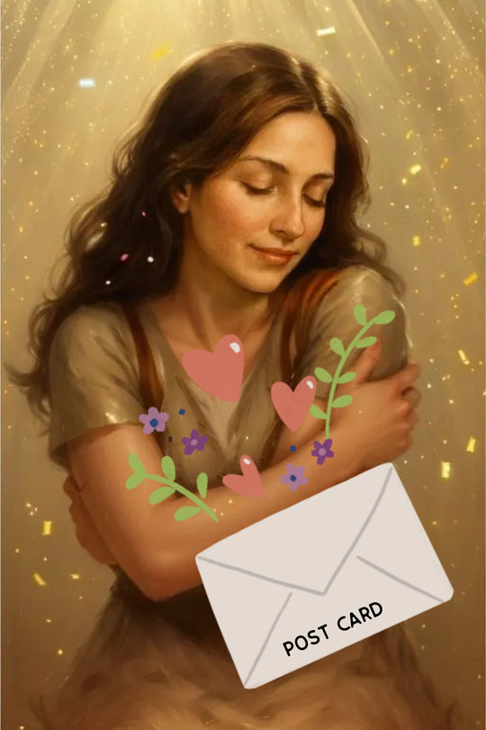 ✨ Self-Love Postcard (A6 Printed Card) + Bonus Online Masterclass Access TikTok Shop