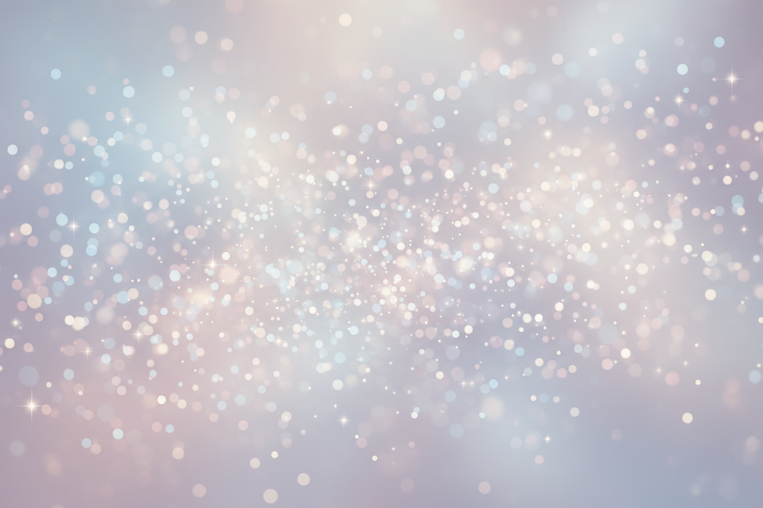 Peaceful, gentle sparkle background