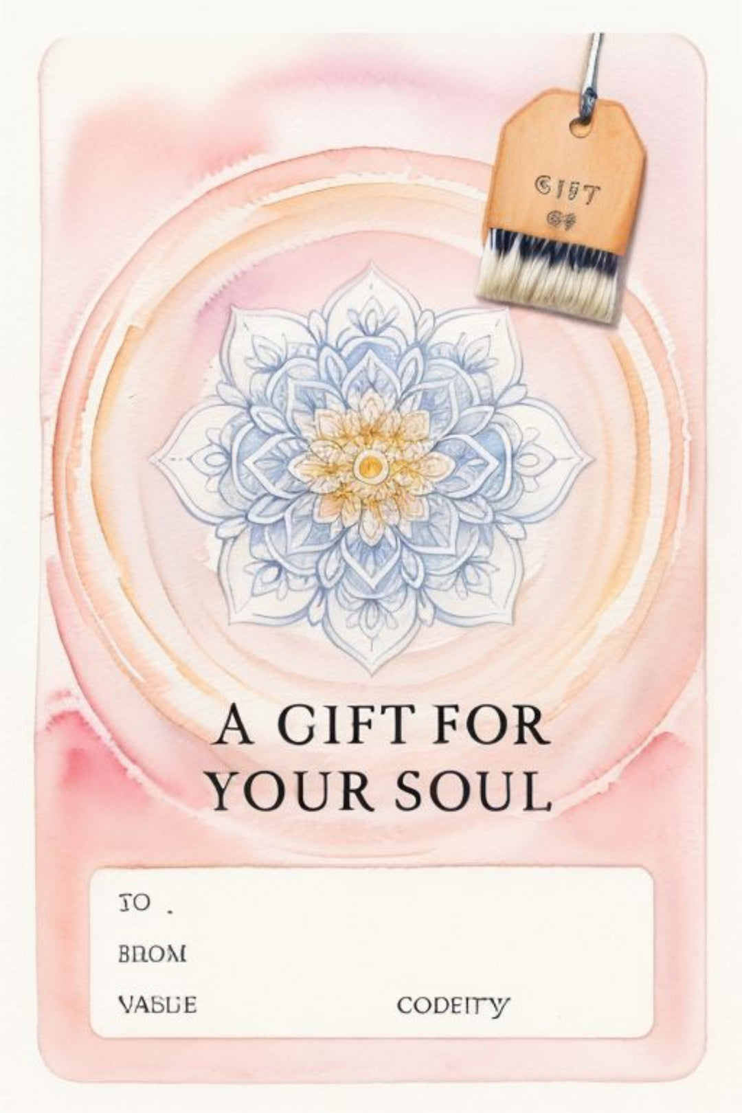 An instant, unique and thoughtful gift for your loved ones: The Gift Of Wellness | Gift Card